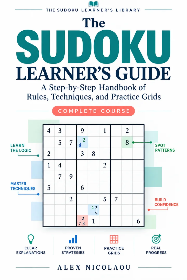 The Sudoku Learner’s Guide — concept cover